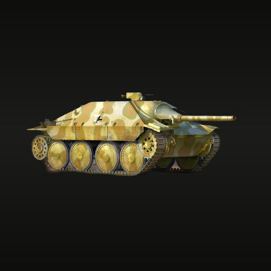 WWII German Jagdpanzer 38(t) Hetzer Early 1/72 Resin Tank Kit - unpainted resin model kit