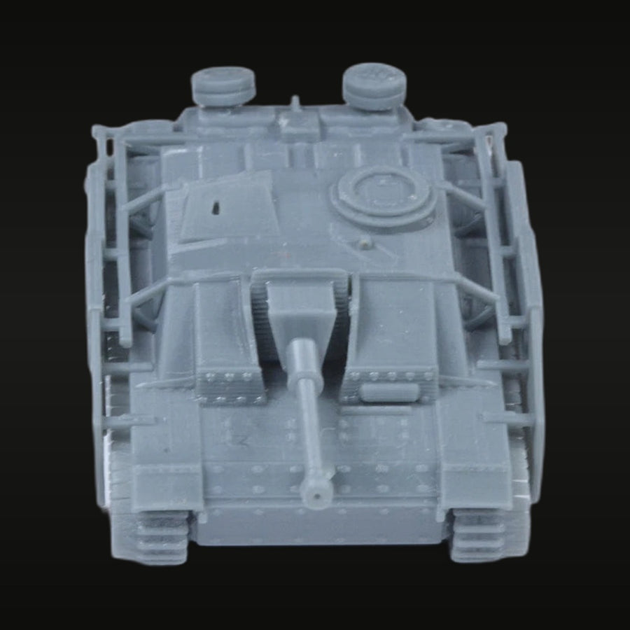 WWII German StuG III Ausf. G Assault Gun 1/144 Resin Vehicle Kit - unpainted resin model kit