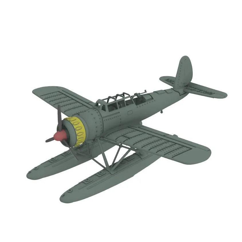 WWII German Arado AR-196 A-1 Seaplane Twin-Float 1/700 Resin Aircraft Kit - resin model view 2