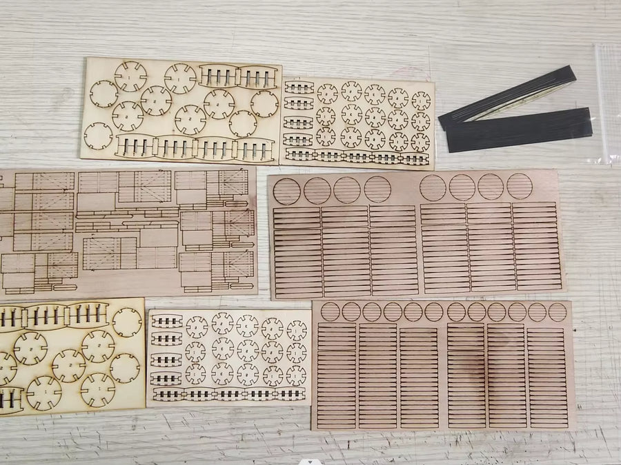 Wooden Wine Barrel Miniature Set - 28mm Resin Diorama Accessory Kit - resin model view 3