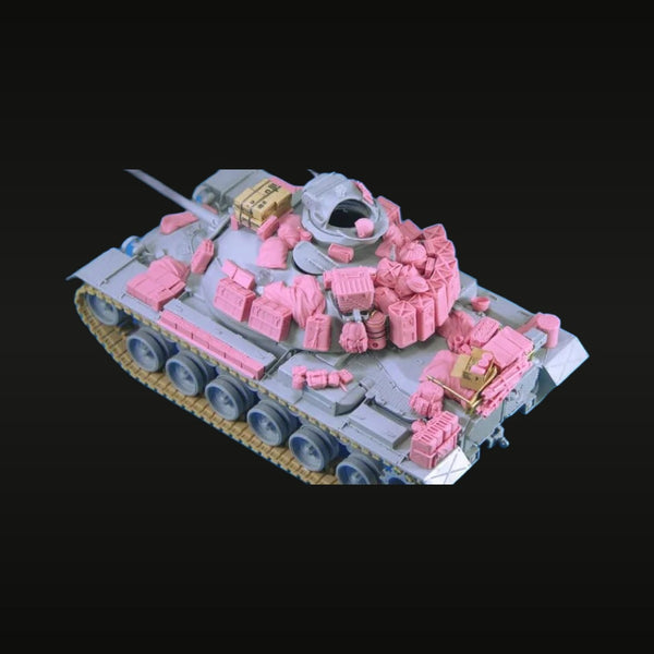Vietnam War US M48A3 Tank Stowage Set 1/35 Resin Accessory Kit