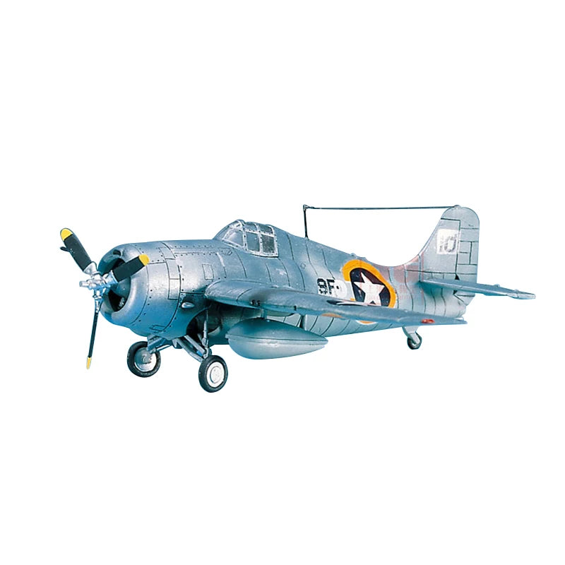 1/72  Model Building Kits 12451 U.S. Navy Fighter F4F-4,For Birthday Toys, Collectible Gifts