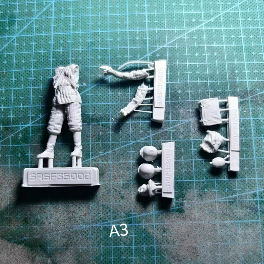 1/35 Resin Model Figure Gk，Unassembled and Unpainted Kit