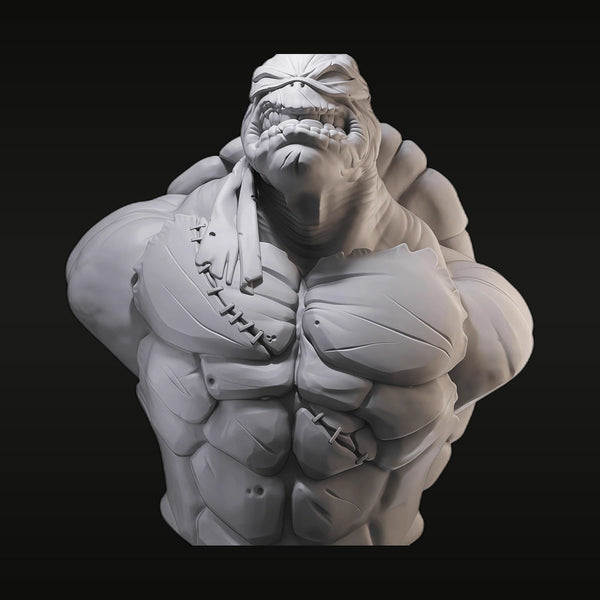 Steampunk Mechanical Brute 80mm Resin Bust Kit