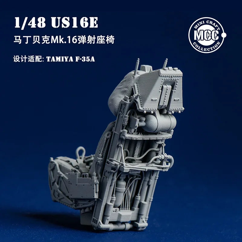 MCC 3D Resin Printing 4813 F-35A US16E Ejection Seat Adaptation Tamiya 61124 1/48