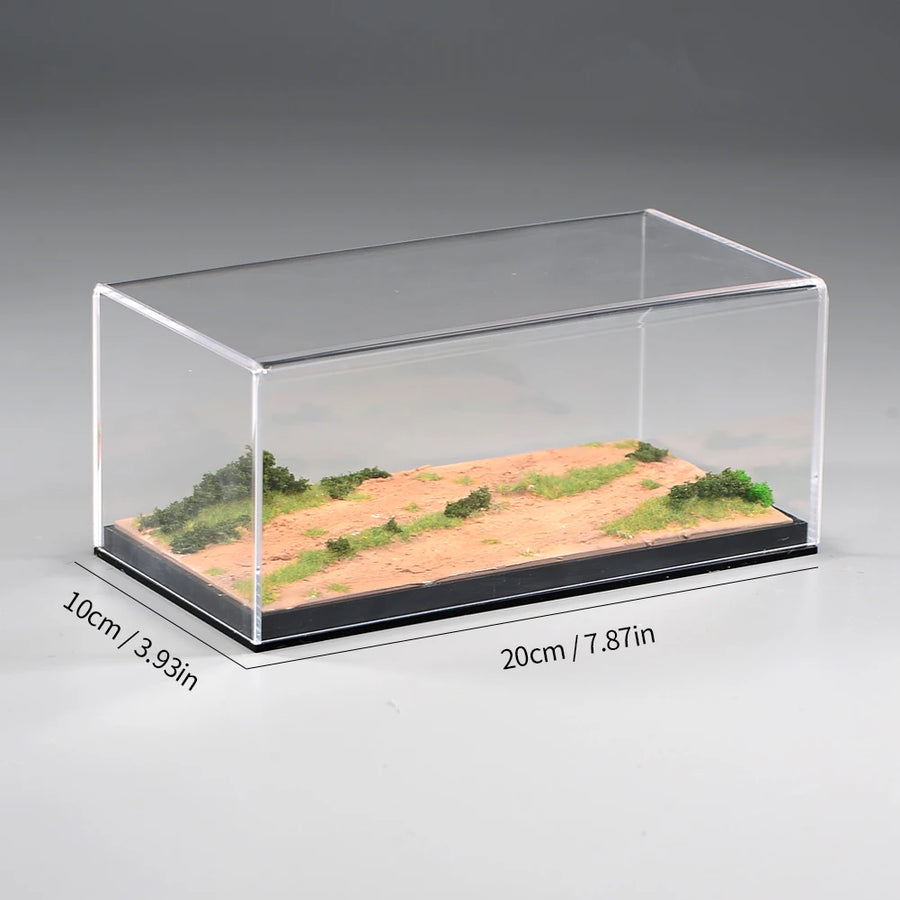 ANT Wild Withered Grass Scene Platform with Cover Suitable for 1/64 and 1/43 Car Models Miniature Figure Model Scene Accessorie