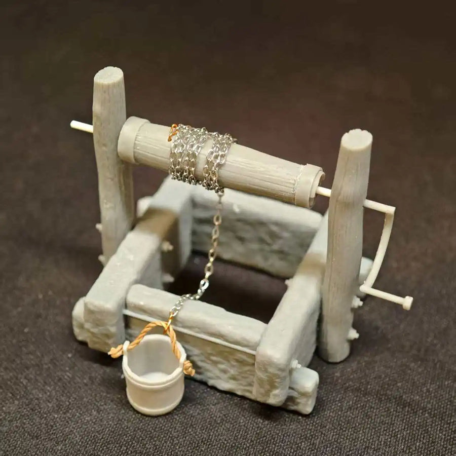 1/35 Water Well Resin Model White Mold 352011