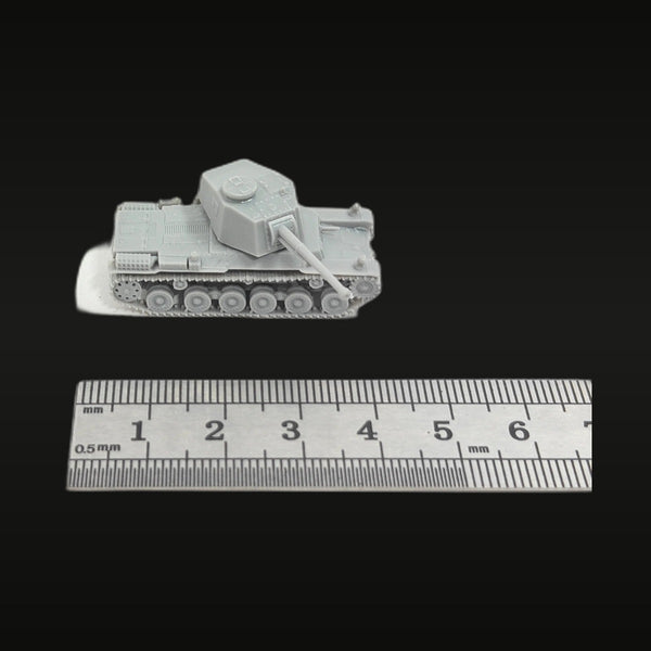 WWII Japanese Type 3 Chi-Nu Medium Tank 1/144 Resin Vehicle Kit
