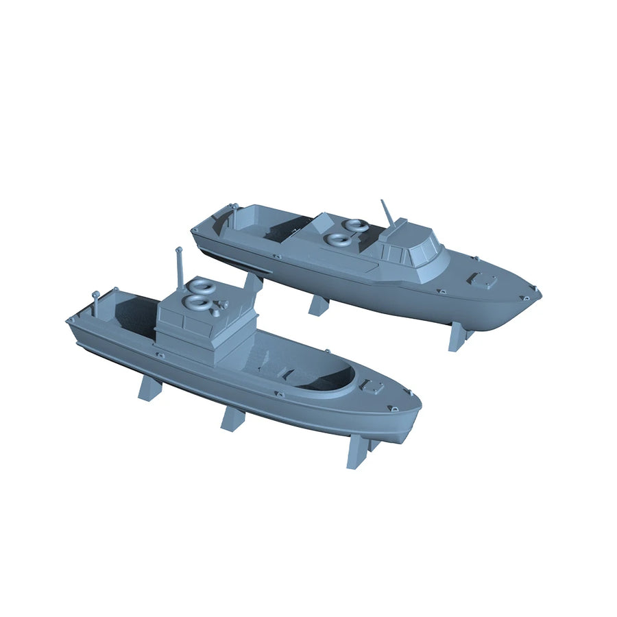 Modern Russian Patrol Boat Set 1/350 Resin Ship Kit - resin model view 4