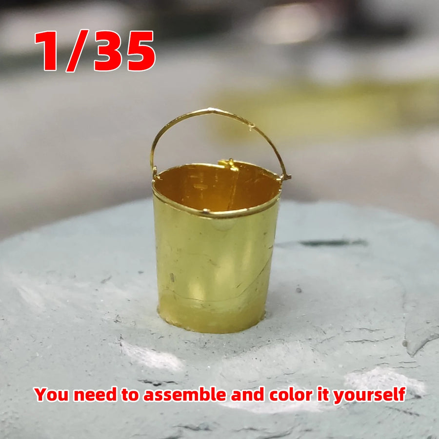 1/35 Metal Buckets and Pails (Resin Accessory) - resin model view 5