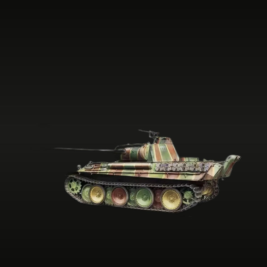 WWII German Panther Ausf.G Medium Tank 1/35 Resin Vehicle Kit - unpainted resin model kit