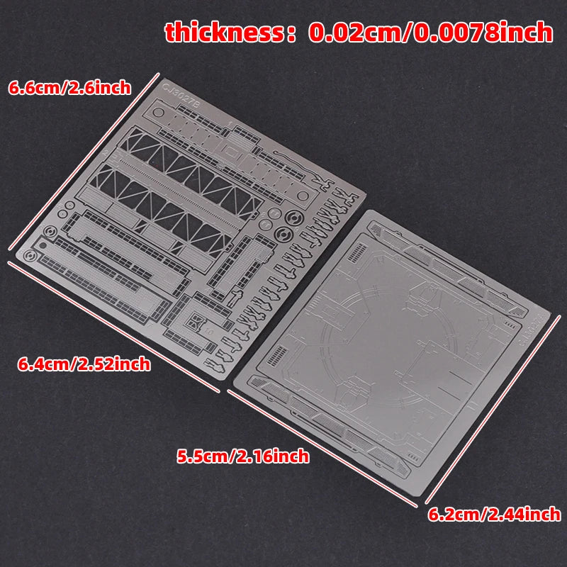 1/144 Photo Eatch PE Scale Model Kit Maintenance Platform Display Base Hobby Action Base Hobby Stand Accessory Figure HG RG BB