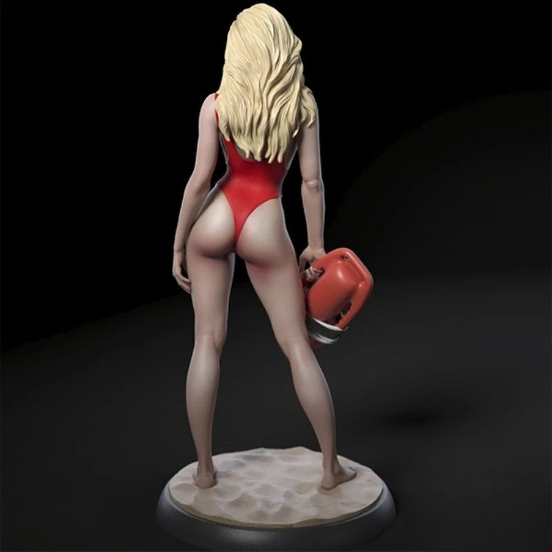 Modern Female Swimwear Pinup Figure 1/24 Resin Full Figure Kit - resin model view 5