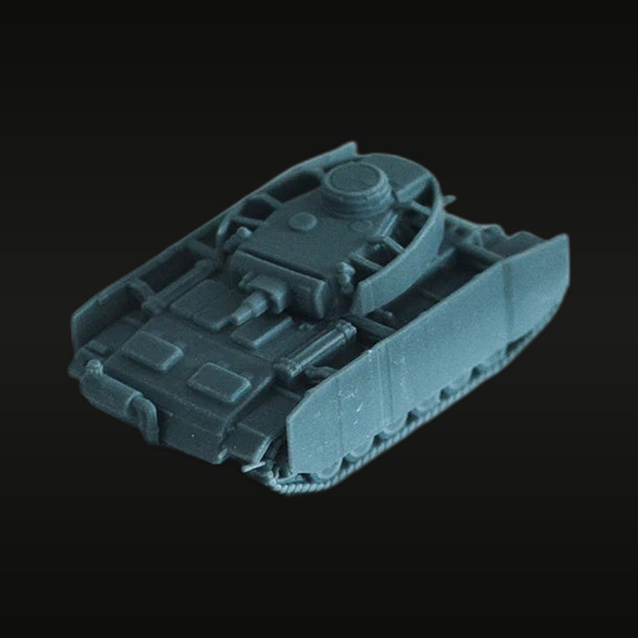 WWII German Panzer III Ausf.N 1/144 Resin Model Kit - unpainted resin model kit