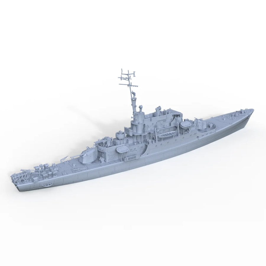 MRY-SFW SSC622 1/700 Military Model Kit Italy Frigates Albatros-Class, Albatros F543 Full Hull Miniature Static Model