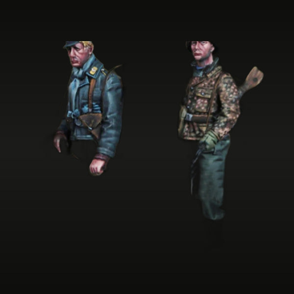 WWII German Luftwaffe & Infantry Soldiers Set 1/35 Resin Figure Kit