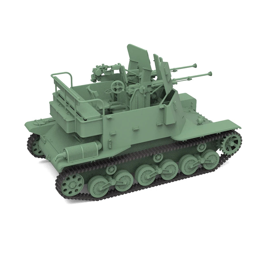 WWII Universal Carrier AA Gun Motor Carriage 1/48 Resin Vehicle Kit - resin model view 2