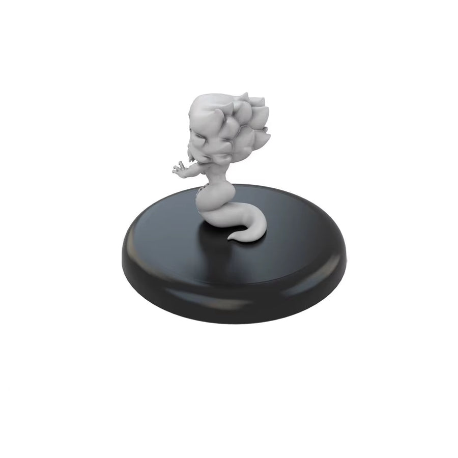 40Mm Base and 30Mm Base , Resin Model Figure GK , 2 Figure , Unassembled and Unpainted Kit