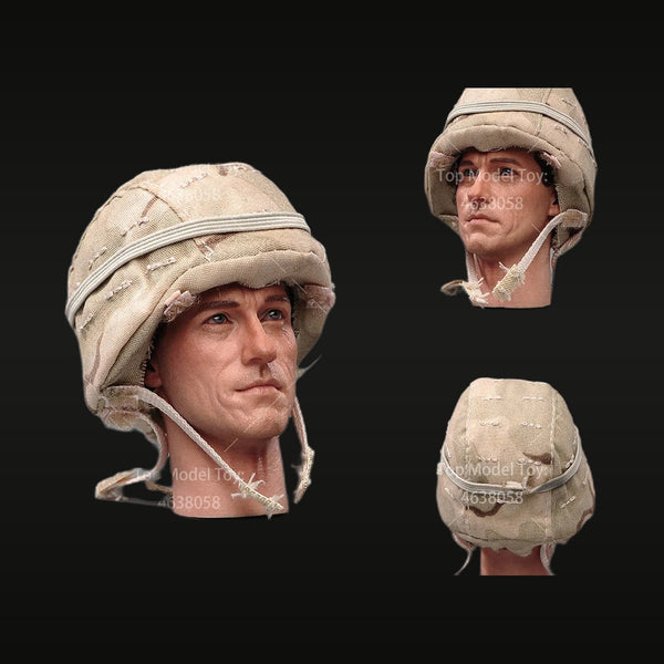 WWI British Soldier Pith Helmet Bust 1/6 Resin Kit