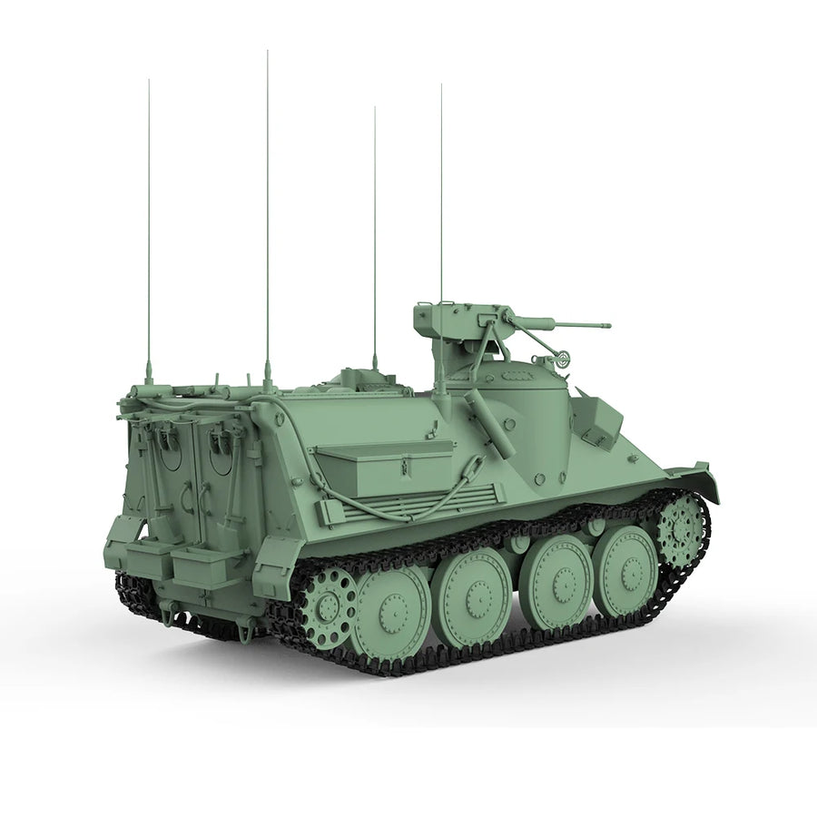 WWII German Flakpanzer 38(t) Gepard AA Tank 1/48 Resin Vehicle Kit - resin model view 4