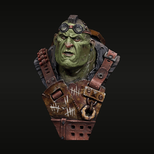 Steampunk Goblin Engineer 1/16 Resin Bust
