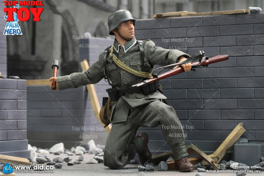 DID XD80029 1/12 WWII Germany National Defense Force Infantry Set 6'' Male Soldier Action Figure Body Dolls Model Collectible