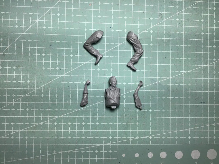 1/35 Resin Model Figure Gk，Unassembled and Unpainted Kit