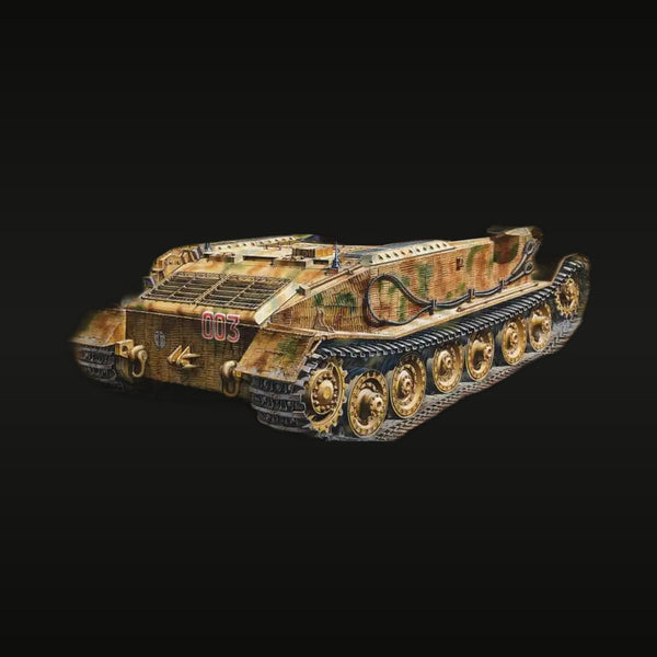 WWII German Bergepanther Armored Recovery Vehicle 1/35 Resin Kit
