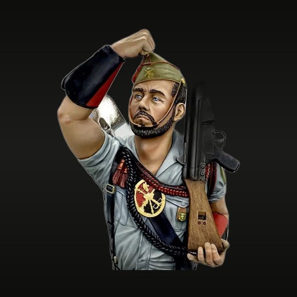 Spanish Foreign Legion Soldier 1/10 Resin Bust Kit