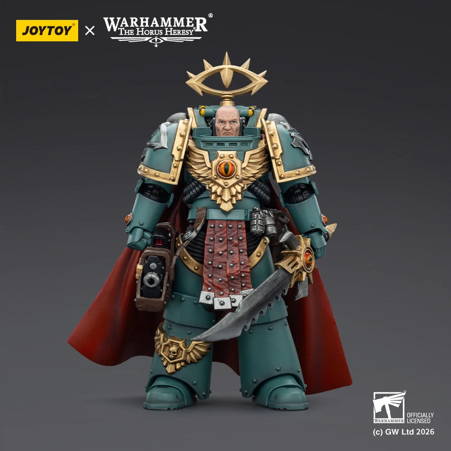 Warhammer the Horus Heresy 1/18 Sons of Horus Tybalt Marr 18Th Company Captain Siege Breaker Action Figure Model Toys