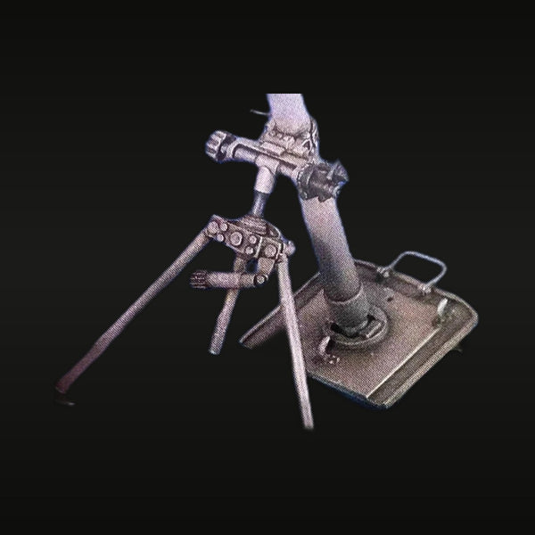WWII German 8cm Mortar with Bipod 120mm Resin Kit