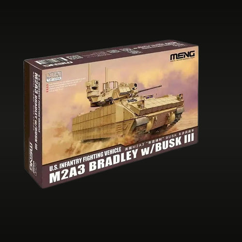 US Army M2A3 Bradley Infantry Fighting Vehicle w/BUSK III 1/72 Model Kit