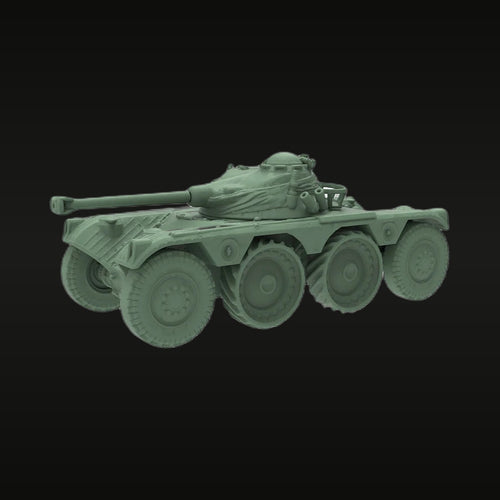 Panhard EBR 1963 Light Armored Car 1/56 Resin Model Kit