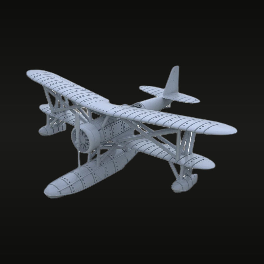 WWII Japanese Navy Type 95 Reconnaissance Seaplane 1/144 Resin Aircraft Kit - unpainted resin model kit