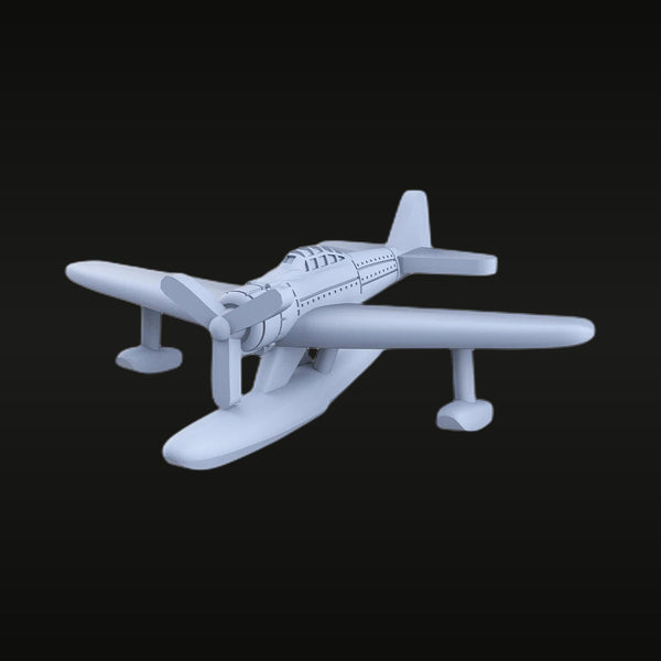 WWII Japanese Navy N1K Kyofu Seaplane Fighter 1/100 Resin Aircraft Kit