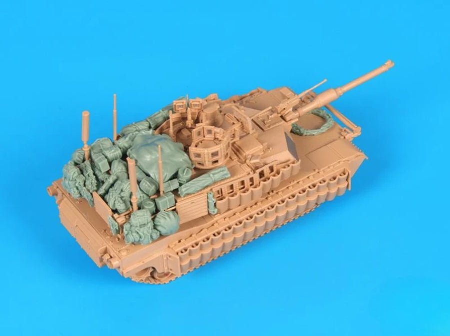 Modern Military Diorama Accessories Set Ruins Fortifications 1/72 Resin Kit - resin model view 2