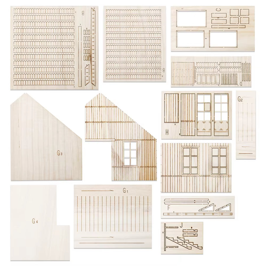 1/35 Scale Ruins Soldier Shelter Military Sand Table Building Wargame Scene Wood Models Kits Ruins Scenes Hobbies Making Tool