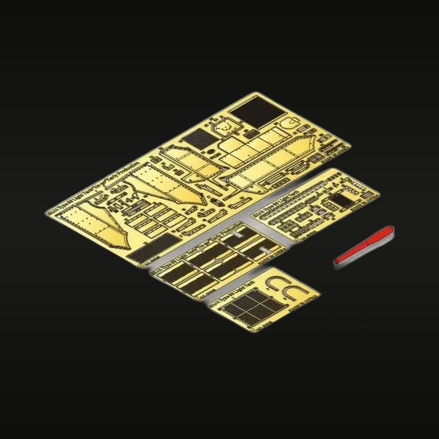 WWII Japanese Type 95 Ha-go Light Tank Early 1/35 Photo-Etched Detail Parts Set - unpainted resin model kit