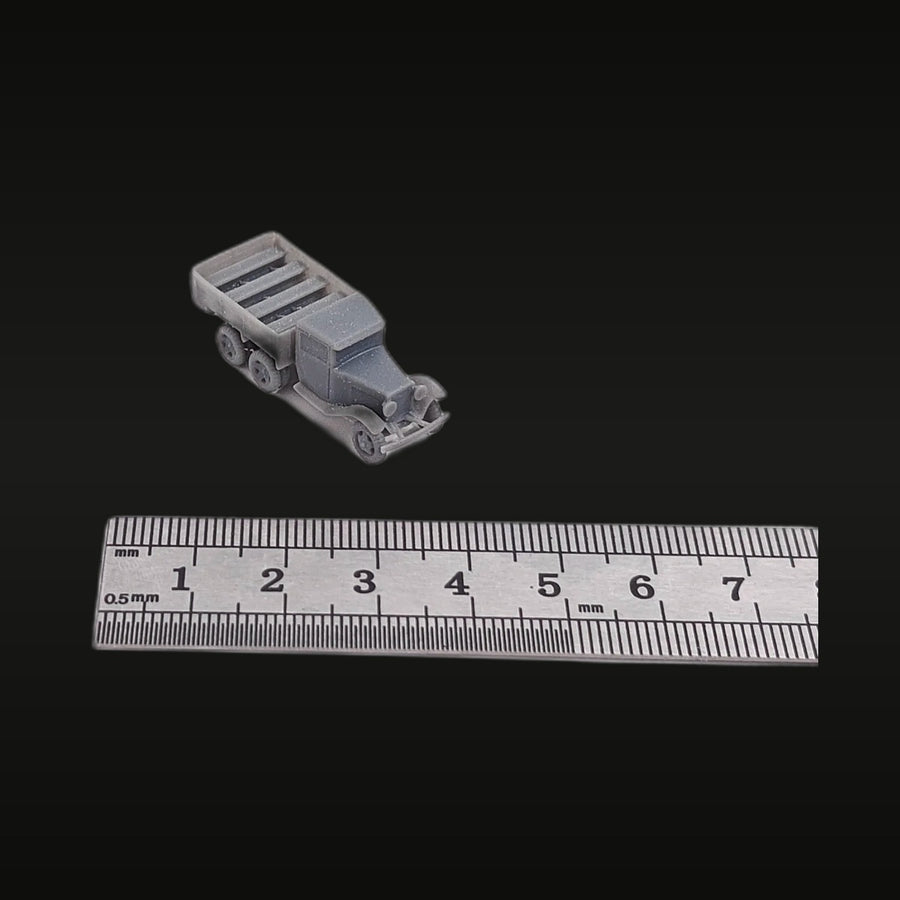 WWII Soviet GAZ AAA Truck 1/144 Resin Vehicle Kit - unpainted resin model kit