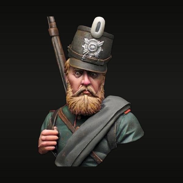WWI Austro-Hungarian Officer Shako 1/16 Resin Bust Kit