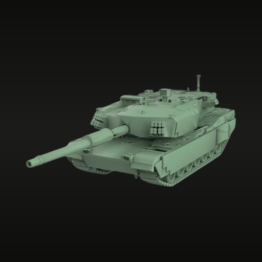 Modern German Leopard 2 Main Battle Tank 1/35 Resin Vehicle Kit - unpainted resin model kit