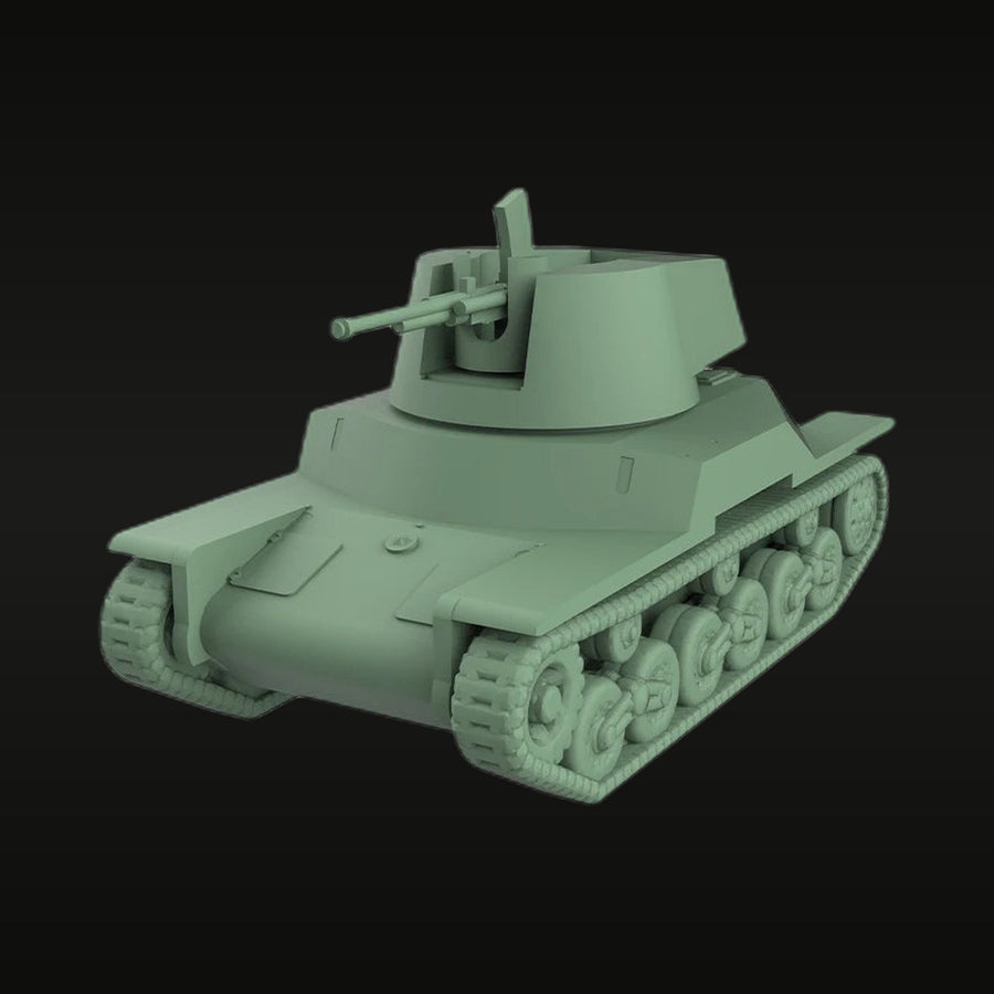 WWII Soviet T-70 Light Tank 1/35 Resin Vehicle Kit - unpainted resin model kit