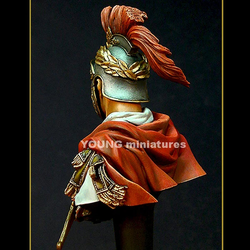 1/10 Roman Cavalry Officer Historical Military Subject Resin Figure Bust GK Uncoated No Colour