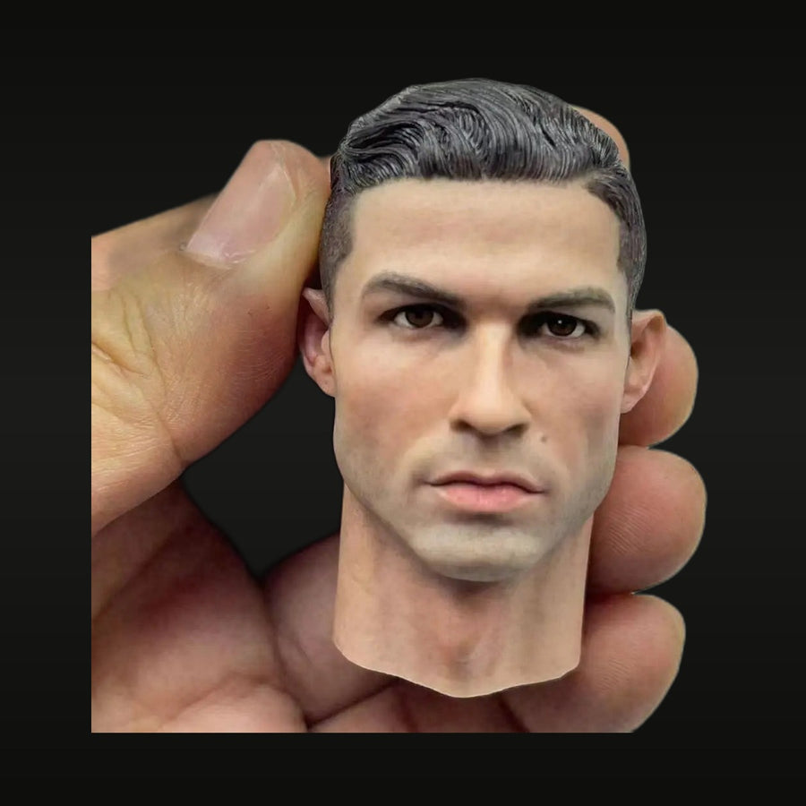 Cristiano Ronaldo Portrait Head Sculpt 1/6 Scale Resin Bust - unpainted resin model kit