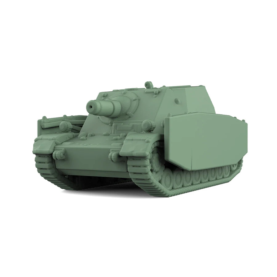 1/200 1/700  SS398 Military Model Kit German BRUMMBÄR Self-Propelled Anti-Tank Gun