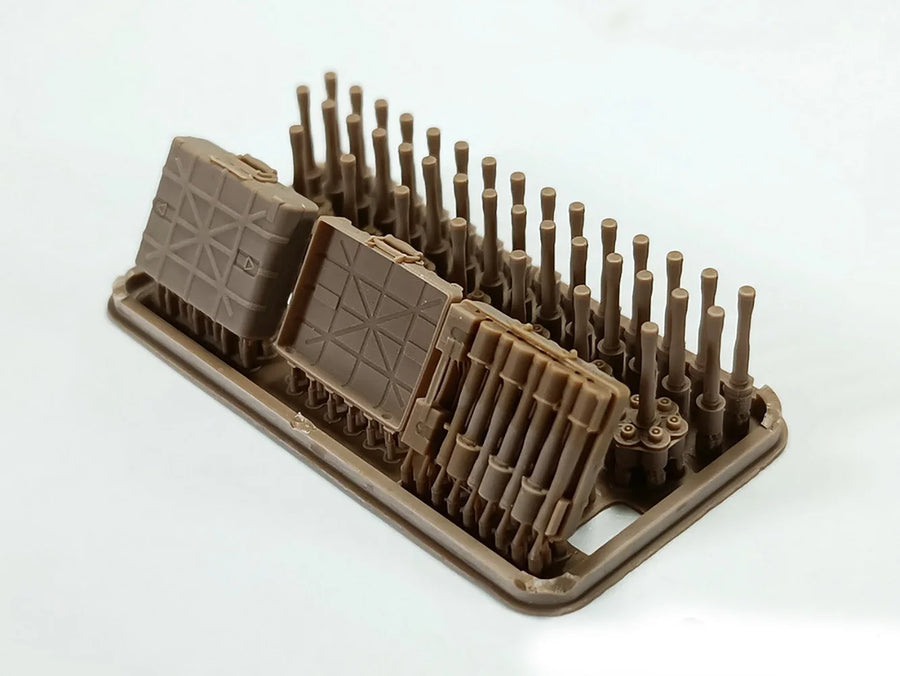 WWII German M24 Stielhandgranate Grenade Sprue 1/35 Resin Accessory Kit - resin model view 3
