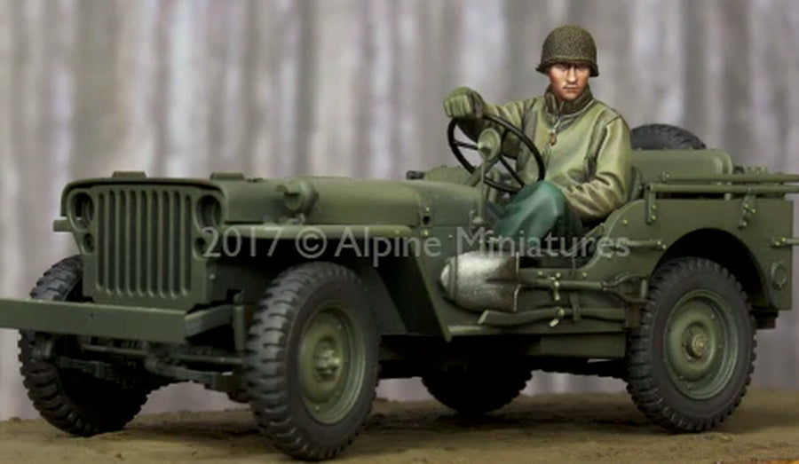 1:35 Resin Kit US Jeep Driver