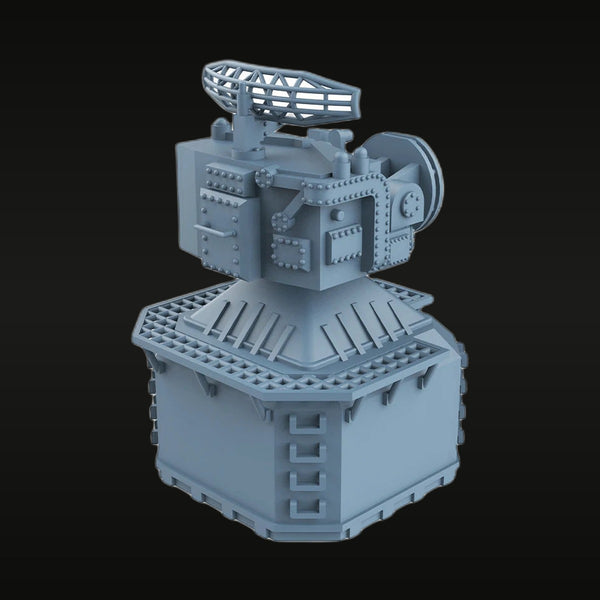Soviet Naval Multi-Level Defense Turret System 1/350 Resin Model Kit