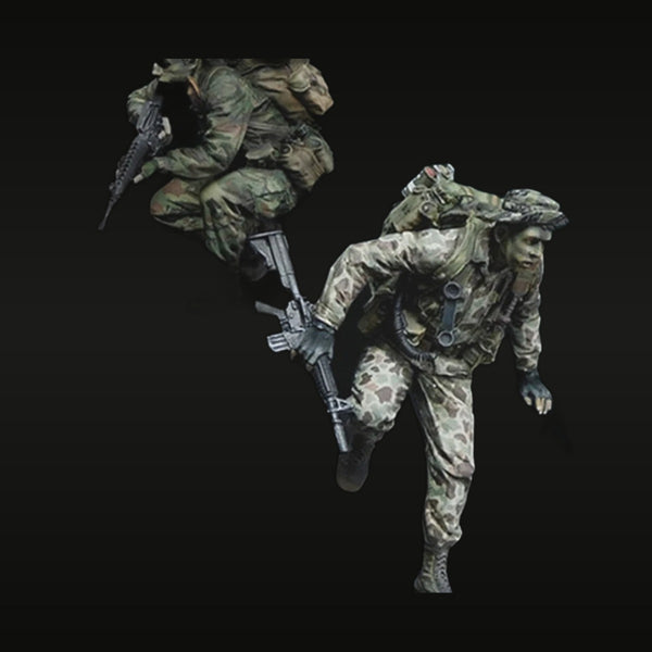 Modern US Special Forces Operators with M4 Carbines 1/35 Figure Set Kit