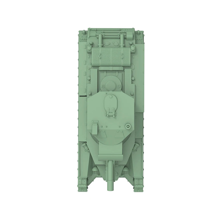 WWII Soviet KV-2 Heavy Tank 1/87 Scale Resin Kit - resin model view 3
